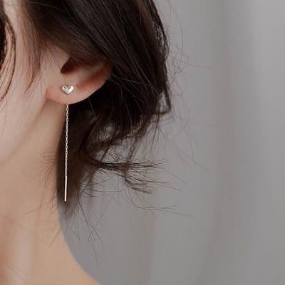 Luxe Kristal Franse Imitatie Parel Lange Kwast Oorbellen Zonder Doorboorde Oor Cuff Voor Vrouwen Meisje Mode Oorclip Sieraden black