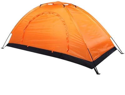 Allecto - Outdoor Tent - Waterdichte Eenpersoons Dome Tent - 4-seizoenen - Backpacking - Ideaal voor kamperen - Lichtgewicht en compact - Kleur: groen