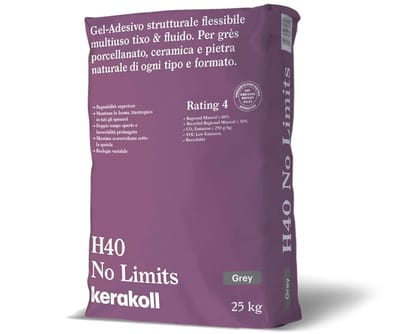 Flexibele Structuurgellijm - Multifunctionele Lijm - Extreme Verlijming - Milieuvriendelijk Geolegante - 25 kg - Grijs