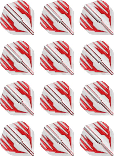 Extra Dikke Standaard Dartpijlen Vluchten - 4 Sets (12 stuks)