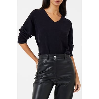French Connection Ebba Vhari Sust V Nk Jumper Blue Taglia: XS | Maglioni a maglia Outlet | Donna | Blu