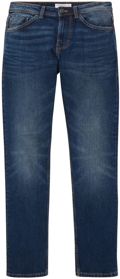 Tom Tailor - TTJOSH REGULAR SLIM-jeans - Maat 33/30 - mid stone wash denim
