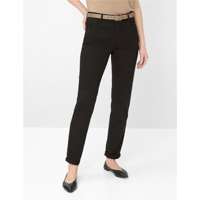 Brax Dames Jeans  Style CAROLA perma black, perma zwart, maat 38