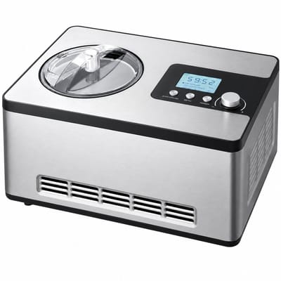 Rolu Ijsmachine – Softijsmachine – Softijs Machine Voor Thuis – 2 Liter - Klaar In 60 Minuten - LCD Display – 180W – Inclusief Recepten