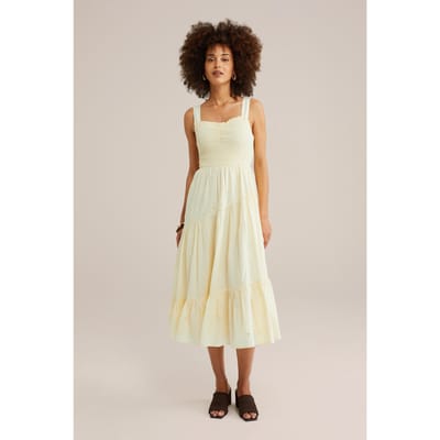 WE Fashion Dress Maxi Length Light Yellow Taglia: XL | Maxi abiti Outlet | Donna | Giallo