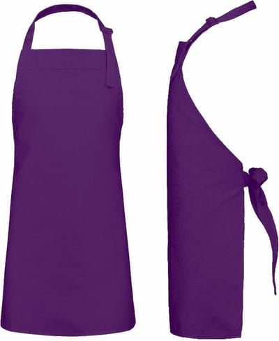 Benza Schort Kinderschort - Paars - 50 x 60 cm