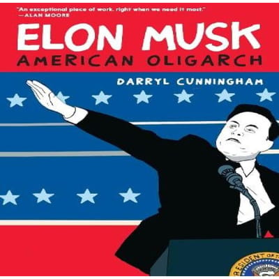 Elon Musk door Darryl Cunningham Paperback Boek 9781911710271