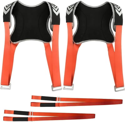 Set van 4 Verhuisriemen, Sterke Polyester Heftape, Multifunctionele Lifting Strap voor Verhuizen, Transport en Bevestigen van Meubels