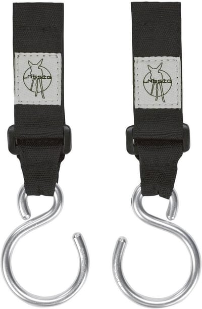 2-delige Kinderwagen Haken - Multifunctionele Klittenbandsluiting voor Boodschappen en Accessoires