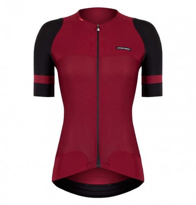 Etxeondo Mendia 1.0 Korte Mouw Wielertrui Rood XL Vrouw