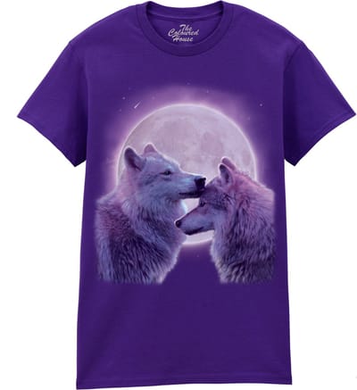 Wolf Wolven Loving Wolves The Coloured House T-shirt M