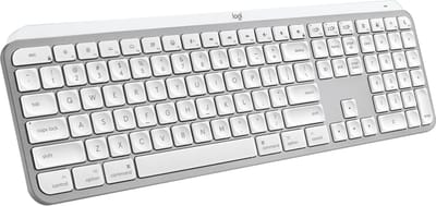 Logitech MX Keys S for MAC - Pale Grey - Toetsenbord - Engels (US international) - Wit