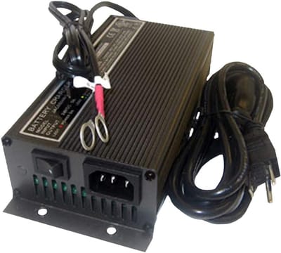 Acculader Onderhouder - Druppellader 48V - Accu Onderhoud - Volledig Automatisch - 3A 40Ah - Groen Rood Geel