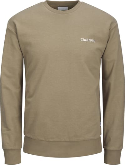 JACK&JONES - JJEBRADLEY GRAPHIC SWEAT CREW NOOS - Heren - Sweaters