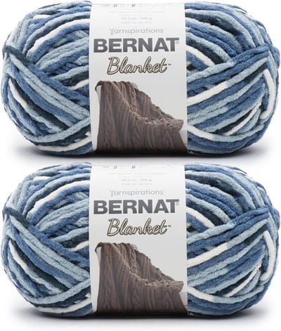 Super Bulky Polyester Garen - Zacht Chenille Stijl voor Dekens en Kleding - 2x 300g