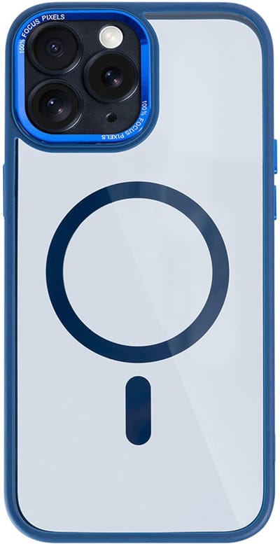Rixus Classic 04 Case With MagSafe For iPhone 11 Pro Dark Blue