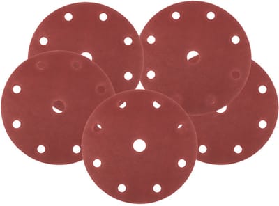 NEO TOOLS Serie - Schuurpapier met Korrel 240 - 150mm - 5 Stuks - 9 Gaten