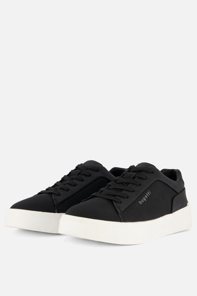 Bugatti Gunter Sneakers zwart Leer - Maat 43