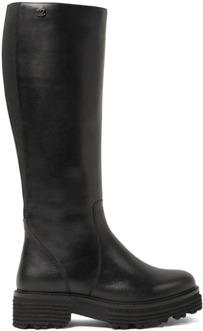 Lazamani - El Dames Laarzen Leer Black - Maat 39