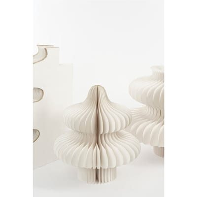 House of Seasons Decoratie Kerstboom - H152 x Ø104 cm - Wit