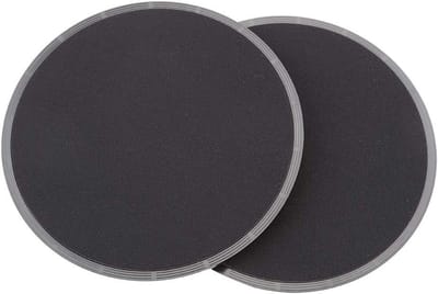 Fitness Discs - Glijders Set - Core Training - Dubbelzijdig Bruikbaar - 2 Stuks - Zwart