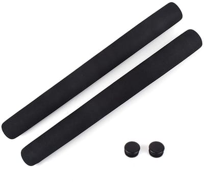 Dailygoods- Stuurcover 2 Stuks - Schuimrubberen Fietsstuurhoes - Antislip Grip - Schokabsorberend - Geschikt voor Racefiets/Mountainbike - Fietshandvat