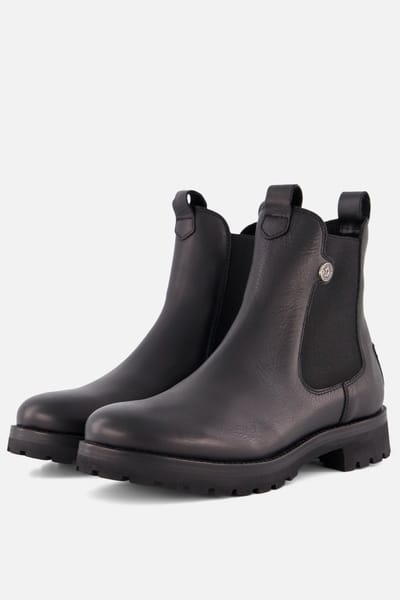 Panama Jack Panama Jack Francesca B1 Chelsea boots zwart Leer