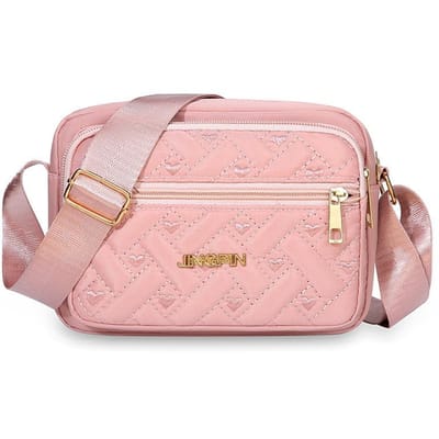 Fil à broder imperméable Tissu Oxford Sac pour femme Sac à bandoulière Sac à bandoulière Belle-mère Sac en tissu décontracté Sac à dos imprimé rose