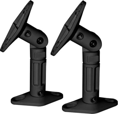 Maclean MC-528 - Luidspreker muurbeugel -Speakers houder - speaker steun Tafel Kunststof Zwart
