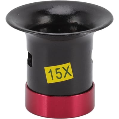 Loupe d'horloger 15X Alliage d'aluminium Professionnelle Loupe de bijoutier pour la réparation de montres