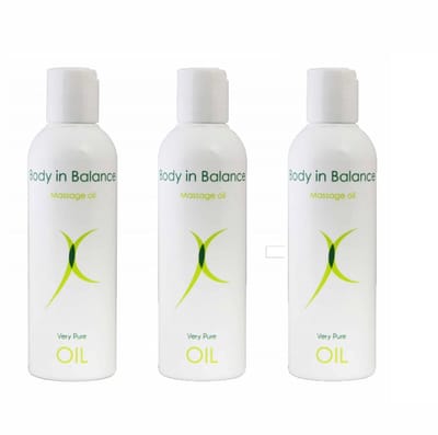 Body In Balance Massage-olie 200ml x 3 stuks!