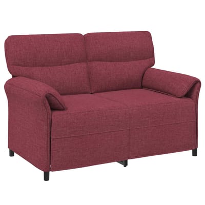 vidaXL - Bank - 100% - polyester - metalen - frame - MDF, - Multiplex