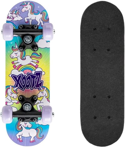 Mini Skateboard voor Kinderen 17 Inch - Cruiser voor Jongens en Meisjes Vanaf 3 Jaar