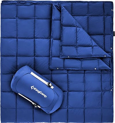 Travel blanket- reisdeken, campingdeken, warm, winter, waterafstotend, met donsvulling voor thuis, vliegtuigenreizen, camping,