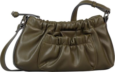 TOM TAILOR Schoudertas Fiona Cross Bag Oliv Olijfgroen
