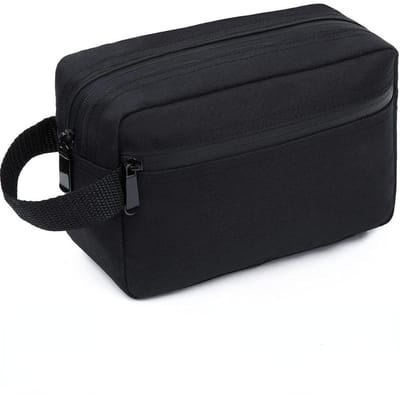 Reis Toiletzak Dames Heren Opvouwbare Opbergtassen Cosmetica Kwasten Gereedschap Opbergtas Draagbare Reisaccessoires Opbergtas 22*15*8cm zwart