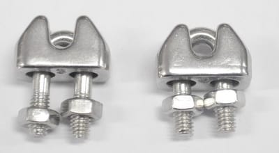 Deltafix - Staaldr.klem rvs 3mm 2st