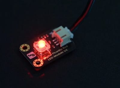 Gravity: Digital Piranha LED Module DFR0031 kleur rood- geschikt voor Arduino