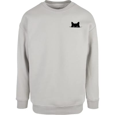 Sweatshirt Merchcode Halloween - Cat