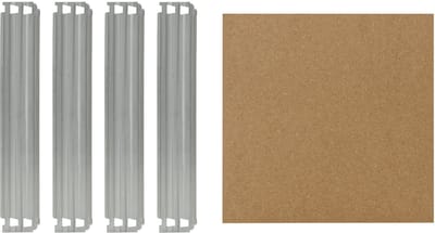 Shelfplaza PRO plankenset voor PRO zware stellingkasten - 23x23 cm - verzinkt