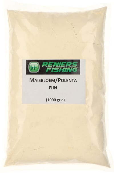 Reniers Fishing Maisbloem / Polenta Fijn – Fijne Polentabloem voor Voer, Boilies en Maden - Maat : 1 Kilo