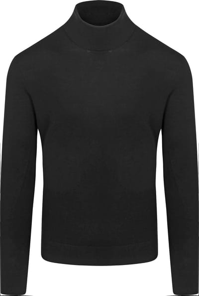 Suitable Merino Coltrui Zwart - Maat XL - Heren
