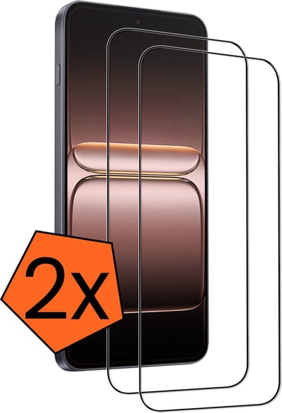 Screenprotector - 2 Stuks - Geschikt voor OnePlus Nord 5 - Full Cover - Gehard Glas - Beschermglas - Tempered Glass - Screen Protector