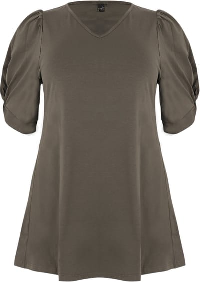 YOEK Dames Tuniek met korte mouwen