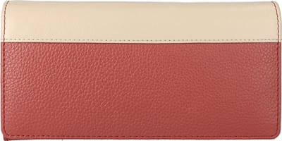 Leather Design Overslag Portemonnee RFID Revival Vintage Marshala