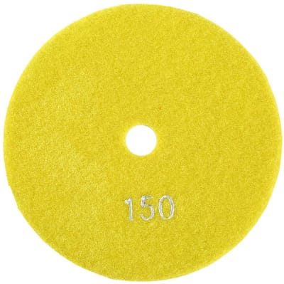 Dailygoody - Natte Diamant Polijsten Pads - Slijpschijven voor Graniet - 5 Inch - Hoogwaardige Polish Pad - Geschikt voor Marmer en Beton - 125mm