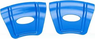 Velgbeschermingsset - ABS Kunststof - Banden Wisselen - Verlengd Schortontwerp - 2 Stuks - Blauw