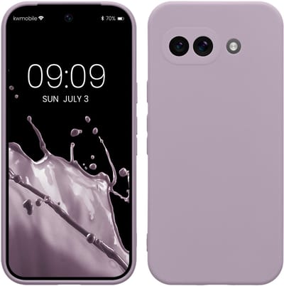 kwmobile telefoonhoesje geschikt voor Google Pixel 9a - Hoesje voor smartphone - Precisie camera uitsnede - In lavendel