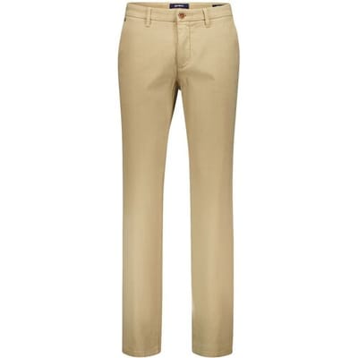 Gardeur Broek Bono Premium Cotton Slacks Comfort Stretch Zand / male