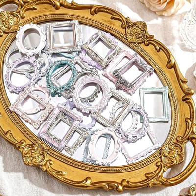 40 vellen vintage hol scrapbook papier met stickers en accessoires voor doe-het-zelf journaling, dagboeken en albums